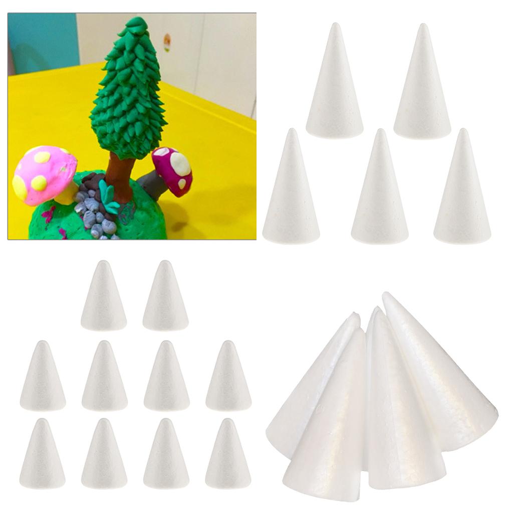 Polystyrene Crafting Foam Cone - Art Craft Christmas Tree บทวิจารณ์และราคา