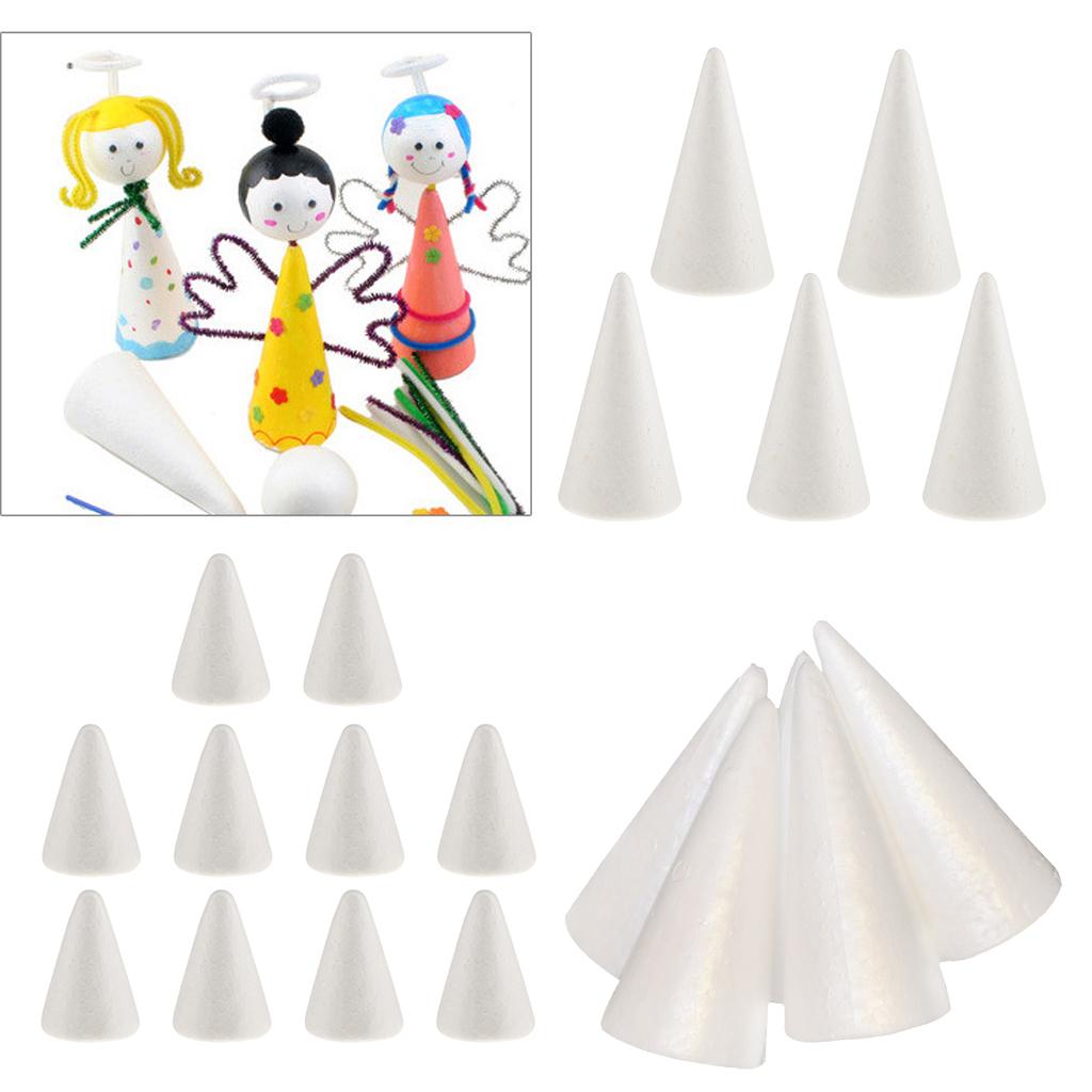 Polystyrene Crafting Foam Cone - Art Craft Christmas Tree บทวิจารณ์และราคา