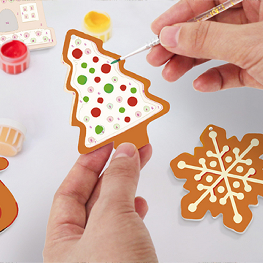 8Pcs/set Christmas Tree Hangin - Art And Craft Xmas Tree บทวิจารณ์และราคา