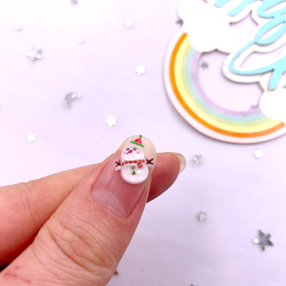 50pcs Resin Mini Colorful Chri - Art Craft Christmas Tree บทวิจารณ์และราคา