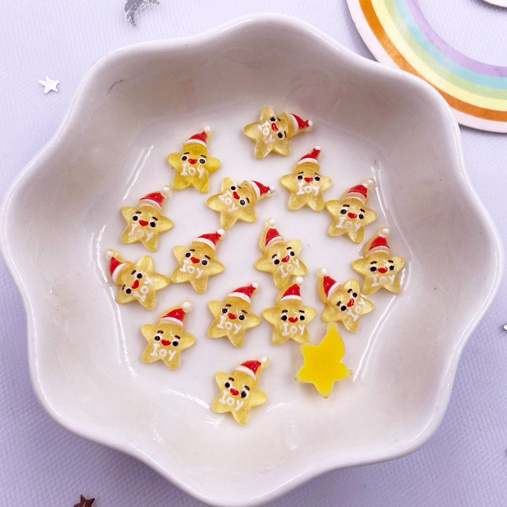 50pcs Resin Mini Colorful Chri - Art Craft Christmas Tree บทวิจารณ์และราคา