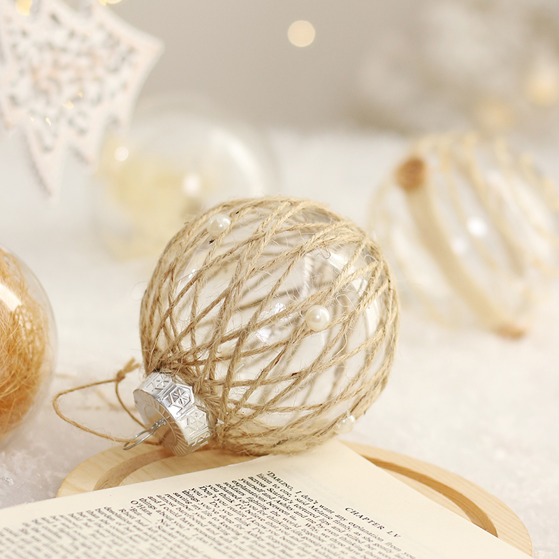 Clear Christmas Ball Ornaments - Art And Craft Xmas Tree บทวิจารณ์และราคา