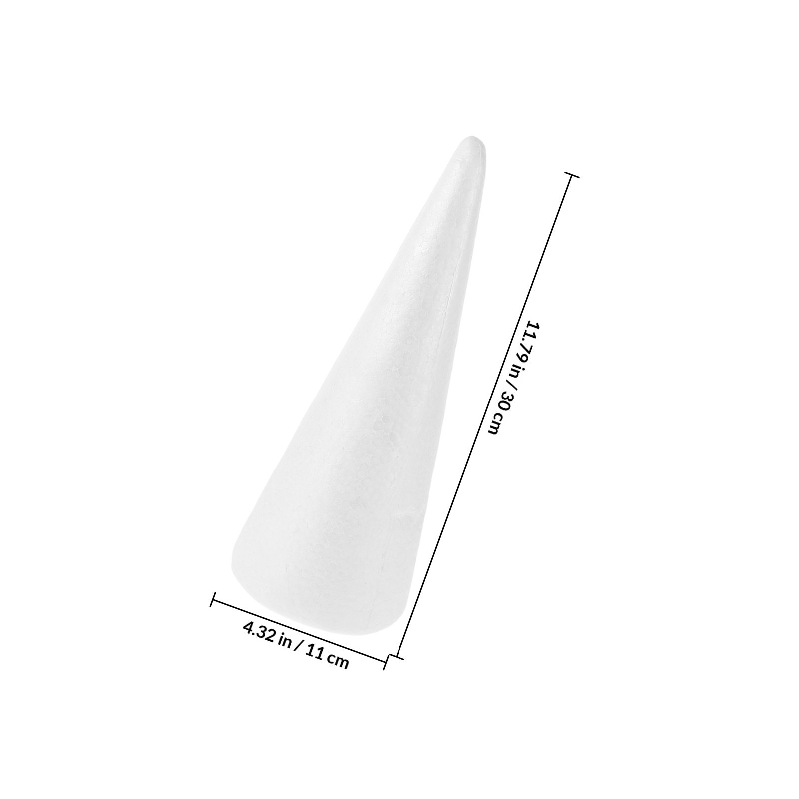 3Pcs Foam Cones Cone Shaped Po - Art Craft Christmas Tree บทวิจารณ์และราคา