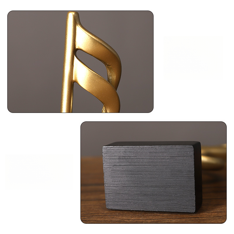 Y Minimalist Resin Music Note  - Art Craft Room Ideas บทวิจารณ์และราคา