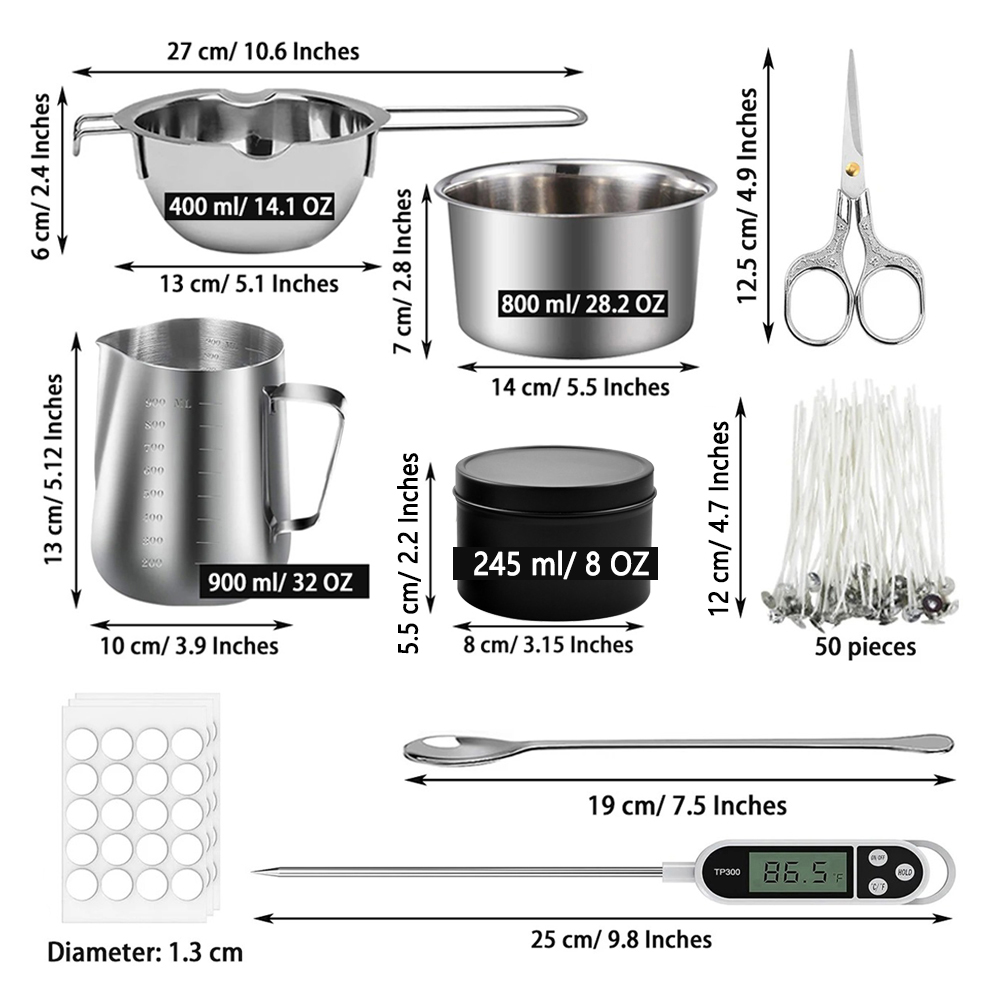 Glintmos DIY Candle Making Kit - Art Craft Things บทวิจารณ์และราคา