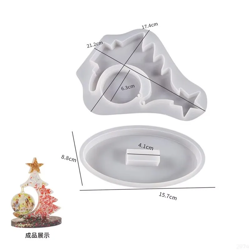 DIY Christmas Tree Photo Frame - Art Craft Christmas Tree บทวิจารณ์และราคา