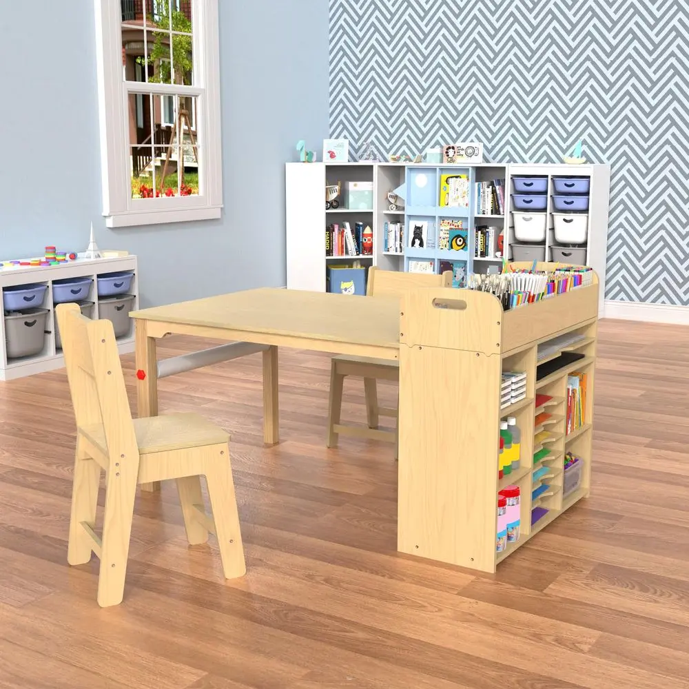 Kids Art Table and Chairs Set, - Art X Craft บทวิจารณ์และราคา