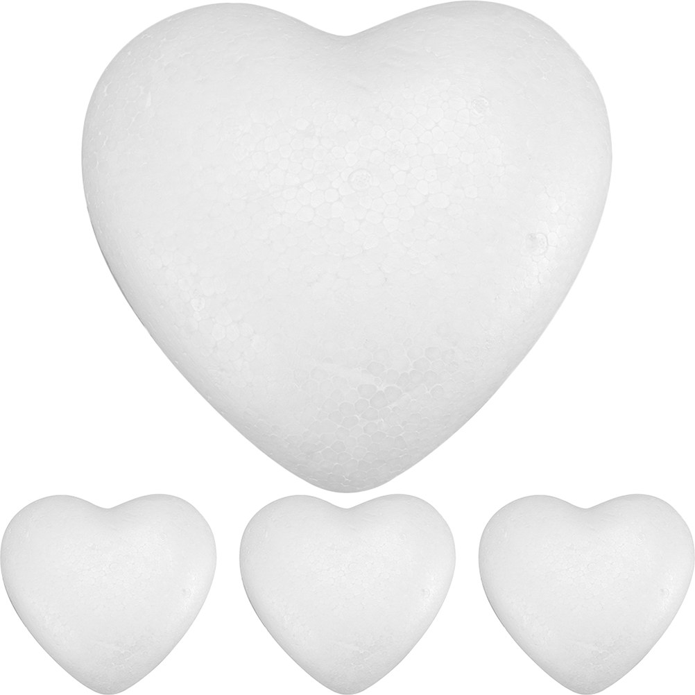 4Pcs Love Heart Foam Shapes Cr - Art And Craft Valentine บทวิจารณ์และราคา