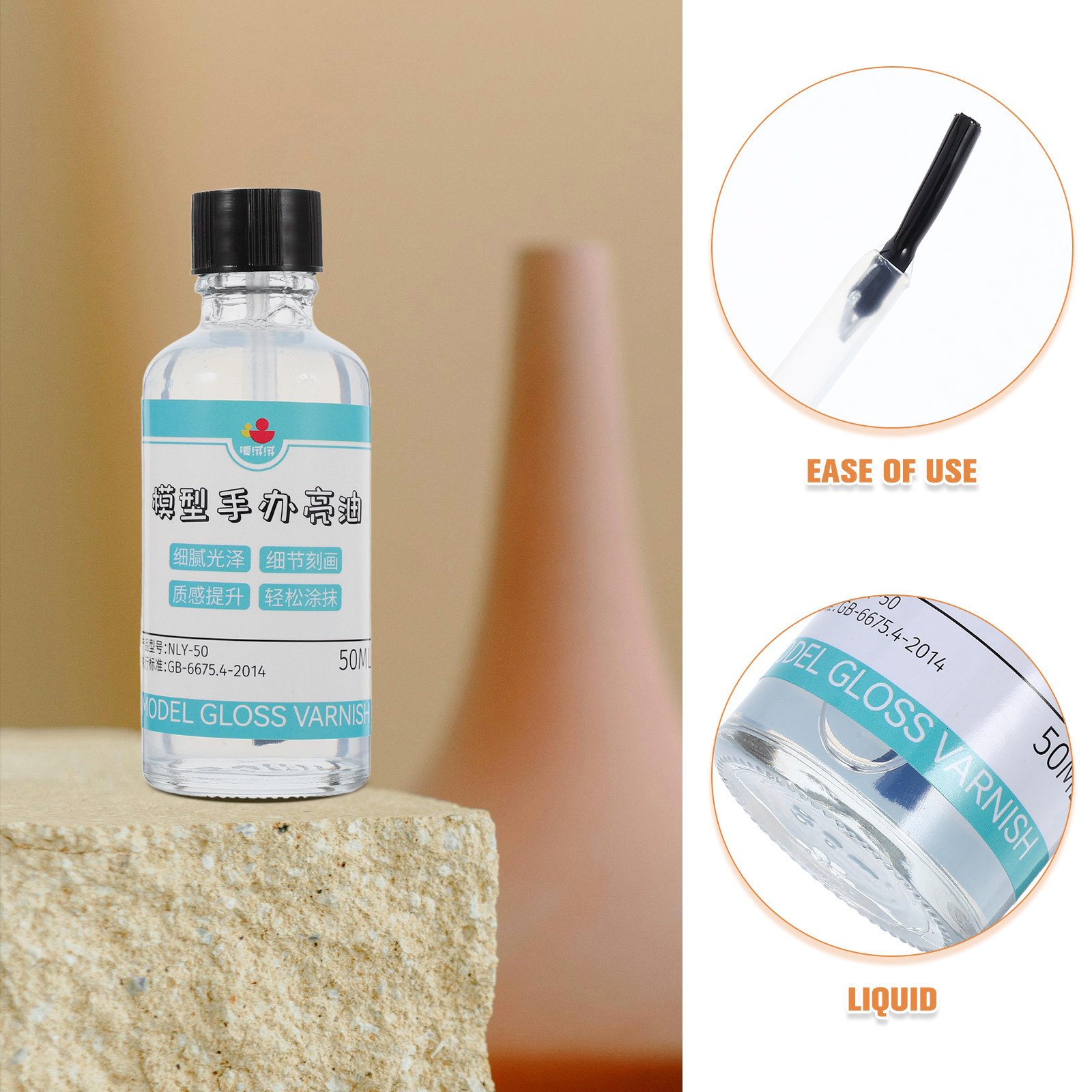 Air Dry Clay Varnish 50Ml Glos - Air Dry Clay บทวิจารณ์และราคา