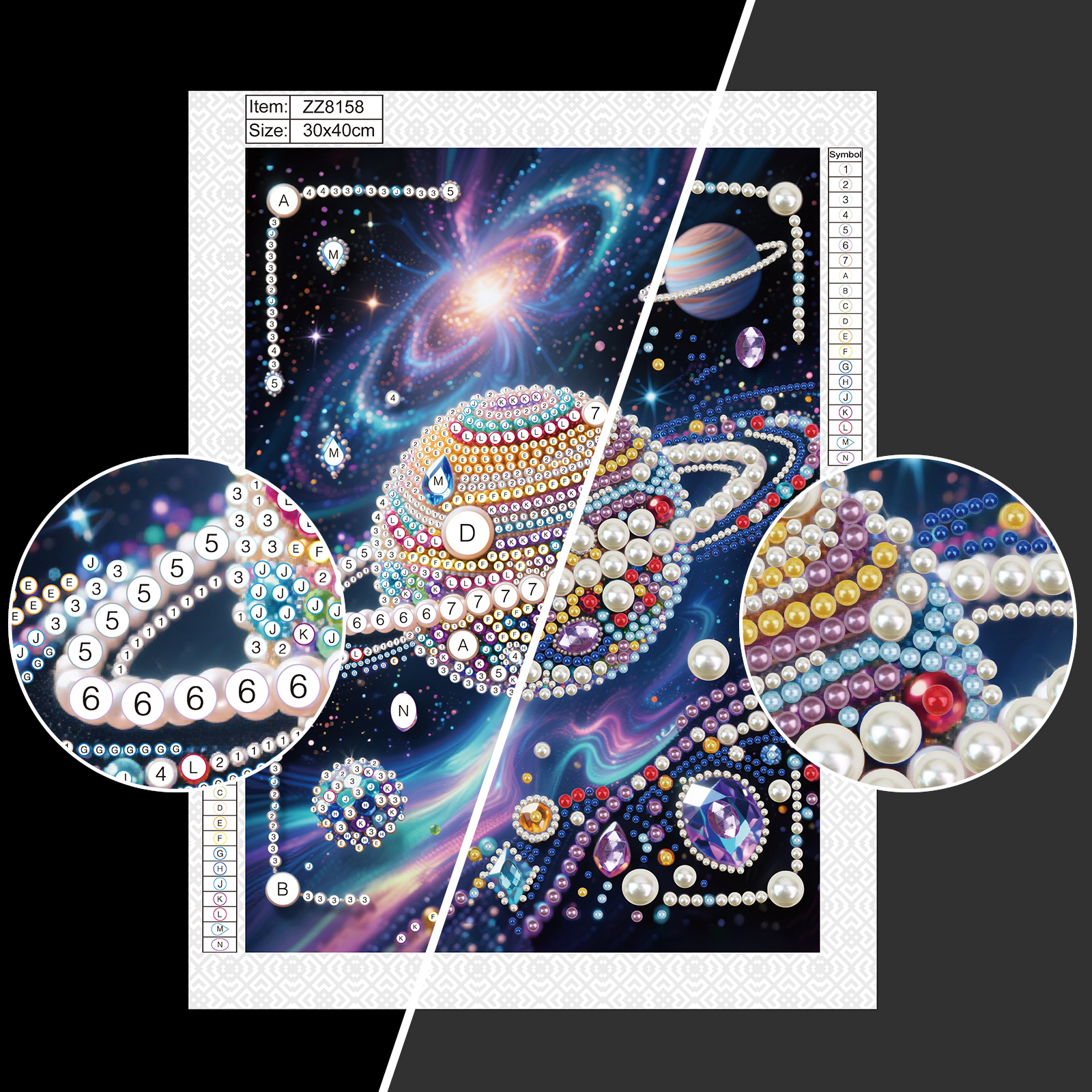 DIY Pearl Diamond Art Painting - Art Craft Gifts For Adults บทวิจารณ์และราคา