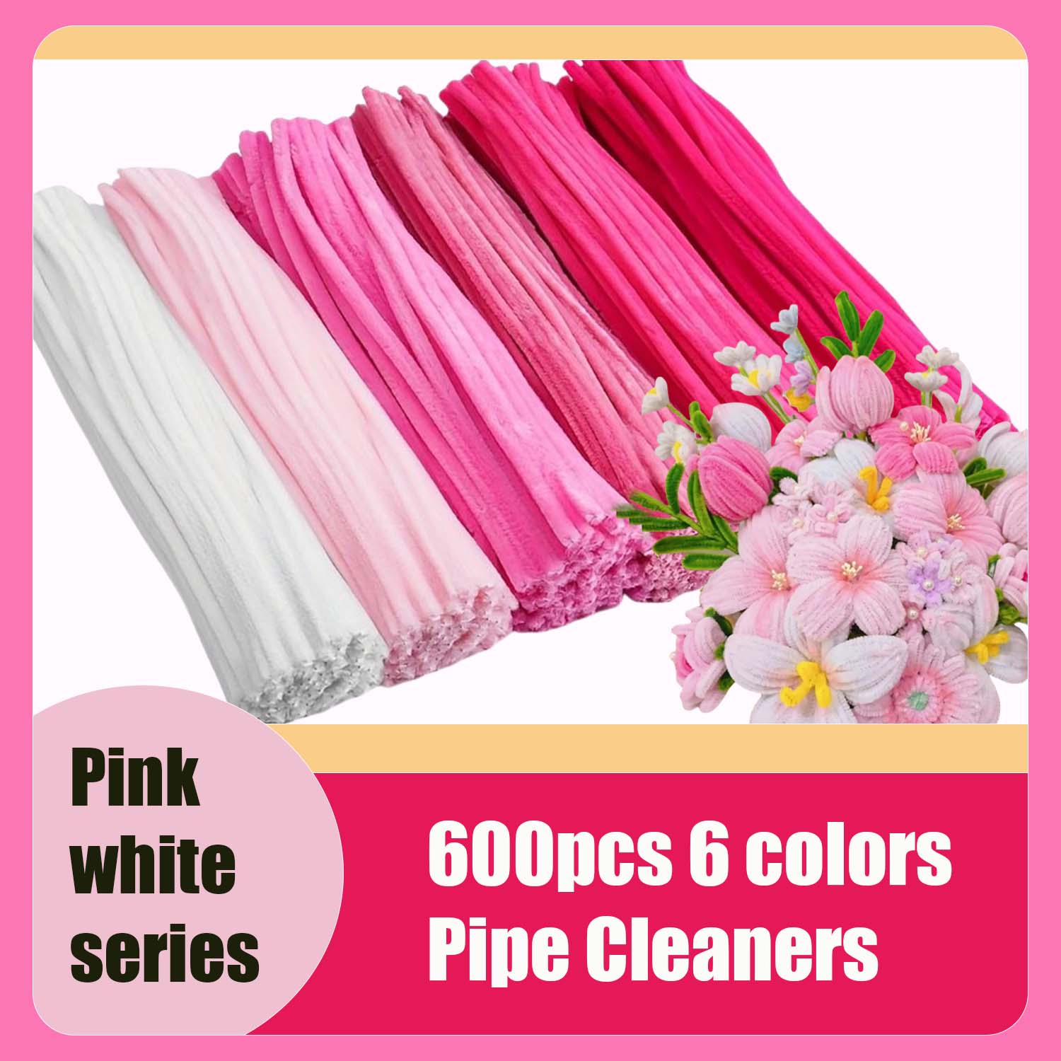600pcs Multi-Colored, Flower M - Art Craft Flower Making บทวิจารณ์และราคา