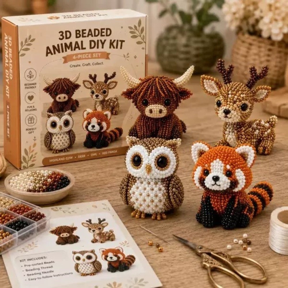 Handmade DIY Animal Bead Embro - Art Craft Education บทวิจารณ์และราคา