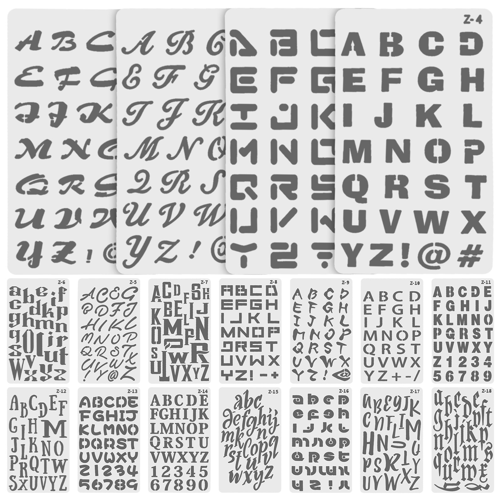 20Pcs Reusable Plastic Alphabe - Letter S Art Craft บทวิจารณ์และราคา