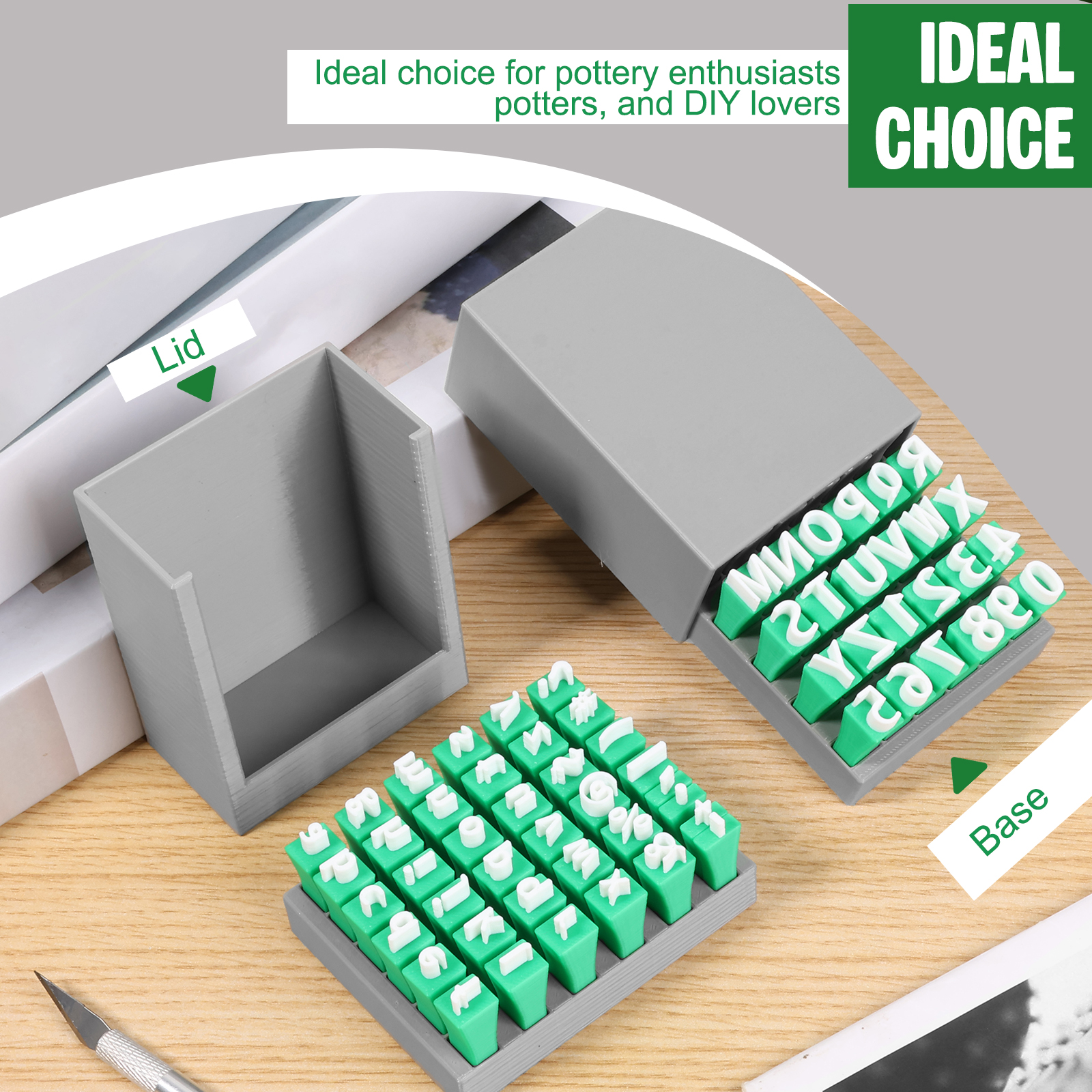 2Pcs PLA Plastic Uppercase Low - Letter S Art Craft บทวิจารณ์และราคา