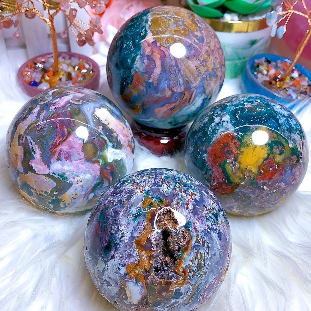 8-8.5cm Natural Ocean Jasper S - Art And Craft Valentine บทวิจารณ์และราคา