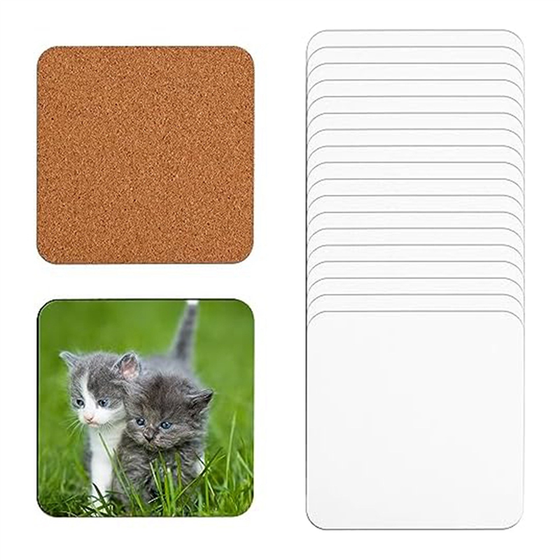 ABGE-40 PCS Sublimation Coaste - Art X Craft บทวิจารณ์และราคา