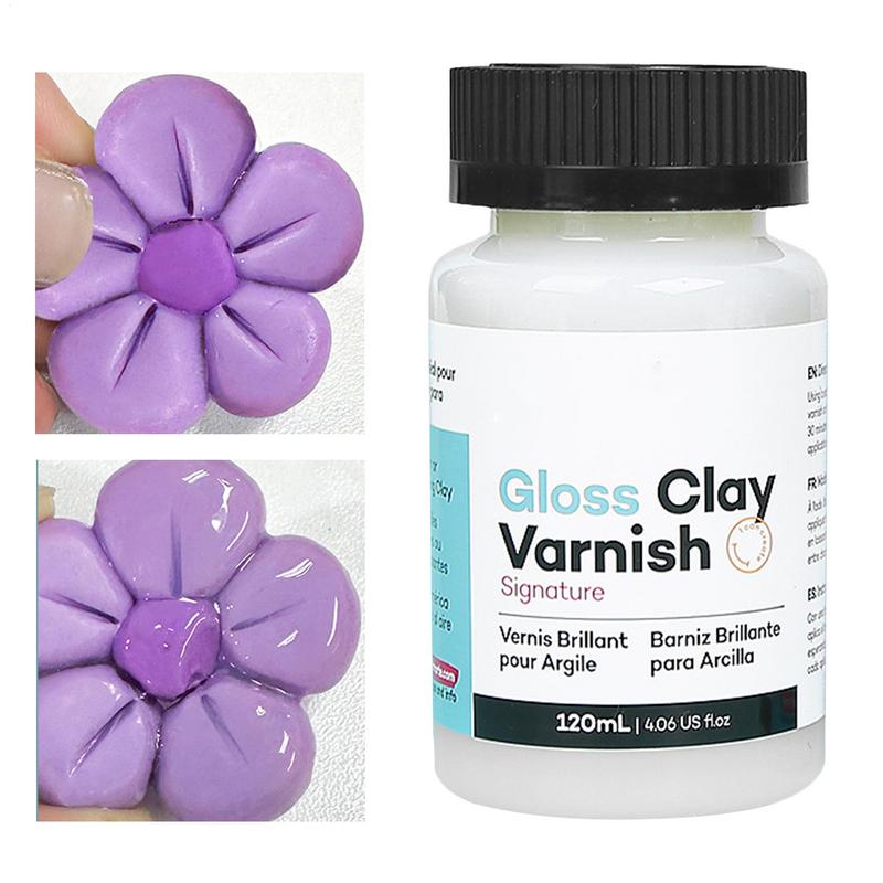 120ML Gloss Varnish For Air Dr - Air Dry Clay บทวิจารณ์และราคา