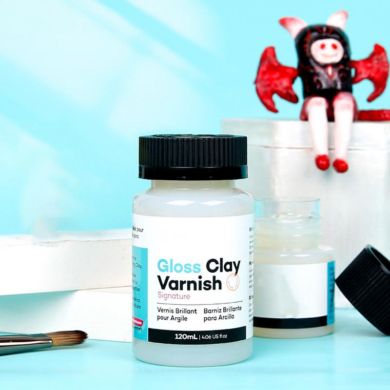 120ML Gloss Varnish For Air Dr - Air Dry Clay บทวิจารณ์และราคา