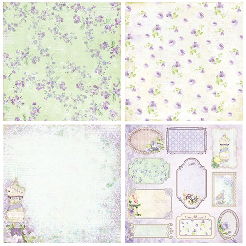 24 Sheets Light Purple Flower  - Art Craft Flower Making บทวิจารณ์และราคา