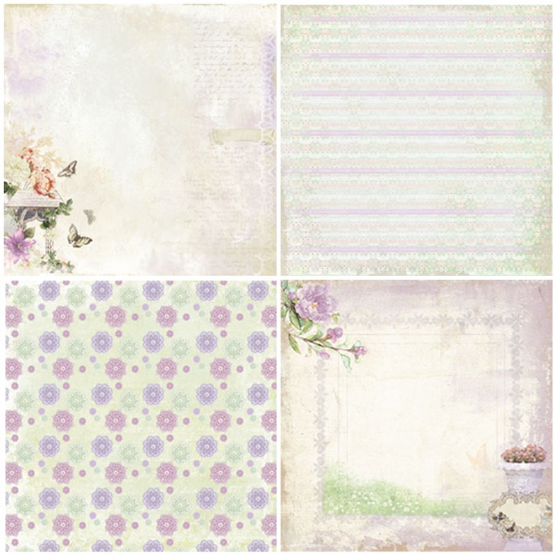 24 Sheets Light Purple Flower  - Art Craft Flower Making บทวิจารณ์และราคา