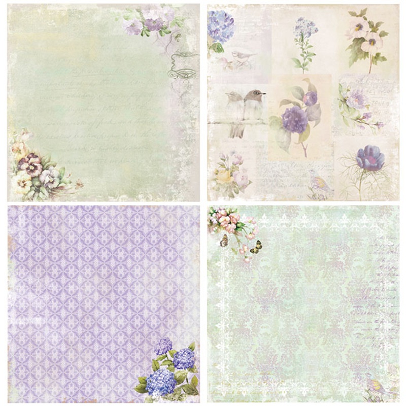 24 Sheets Light Purple Flower  - Art Craft Flower Making บทวิจารณ์และราคา