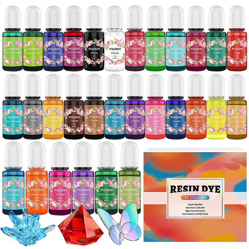 DIY Epoxy Resin Pigment Kit Ca - Art Craft Things บทวิจารณ์และราคา