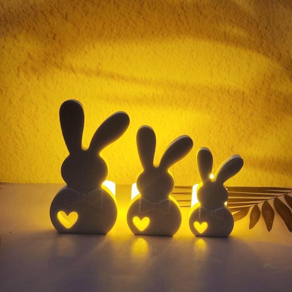Cute Easter Rabbit Silicone Mo - Art X Craft บทวิจารณ์และราคา