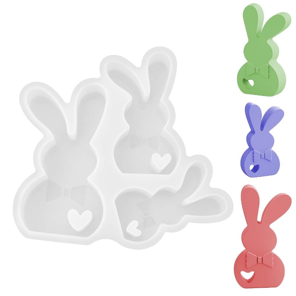 Cute Easter Rabbit Silicone Mo - Art X Craft บทวิจารณ์และราคา