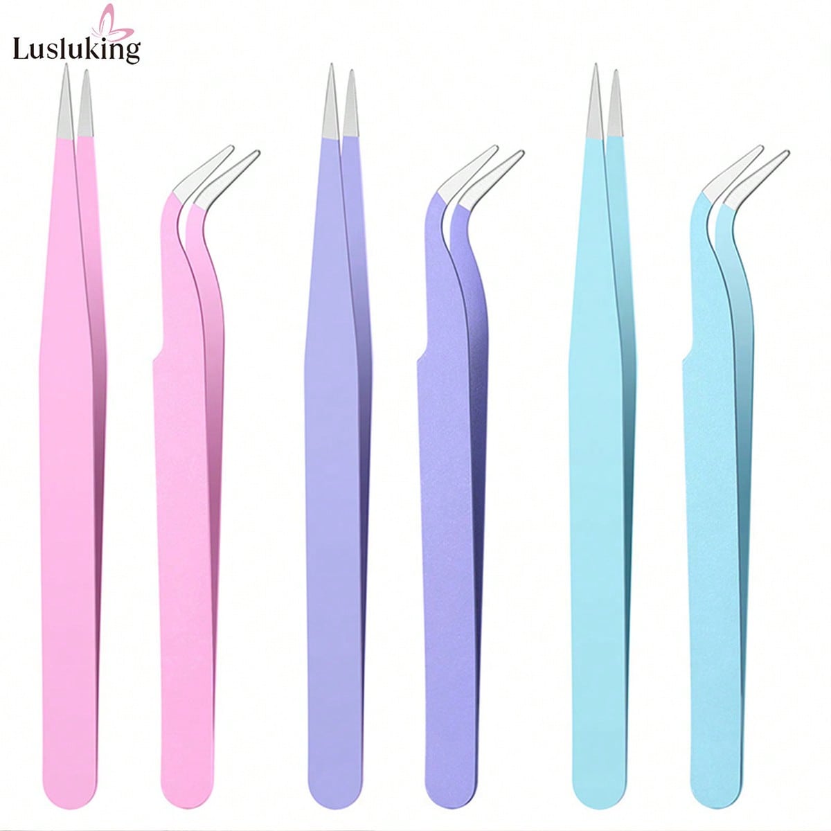 LUSLUKING Nail Art Tweezers Se - Art Crafting บทวิจารณ์และราคา