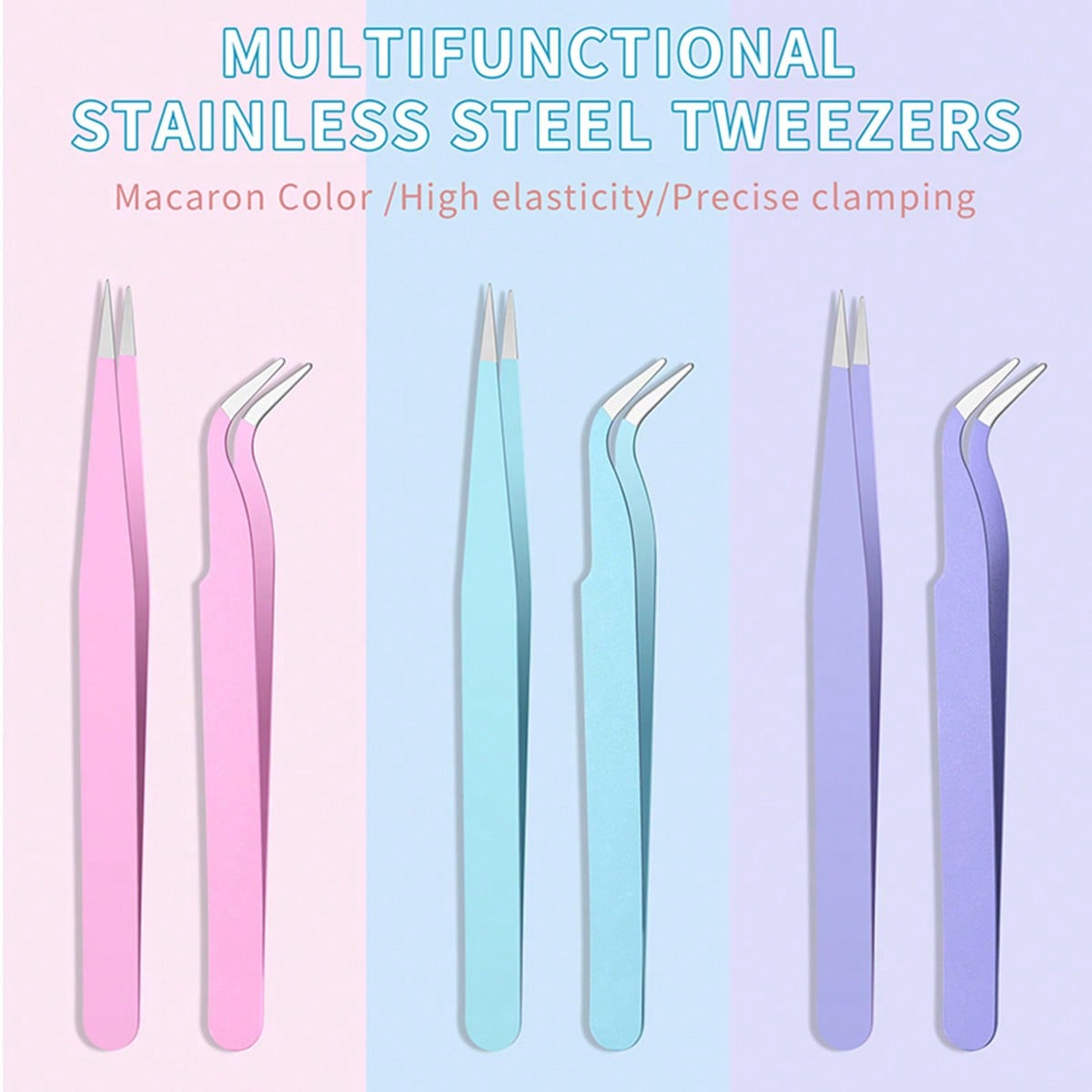 LUSLUKING Nail Art Tweezers Se - Art Crafting บทวิจารณ์และราคา