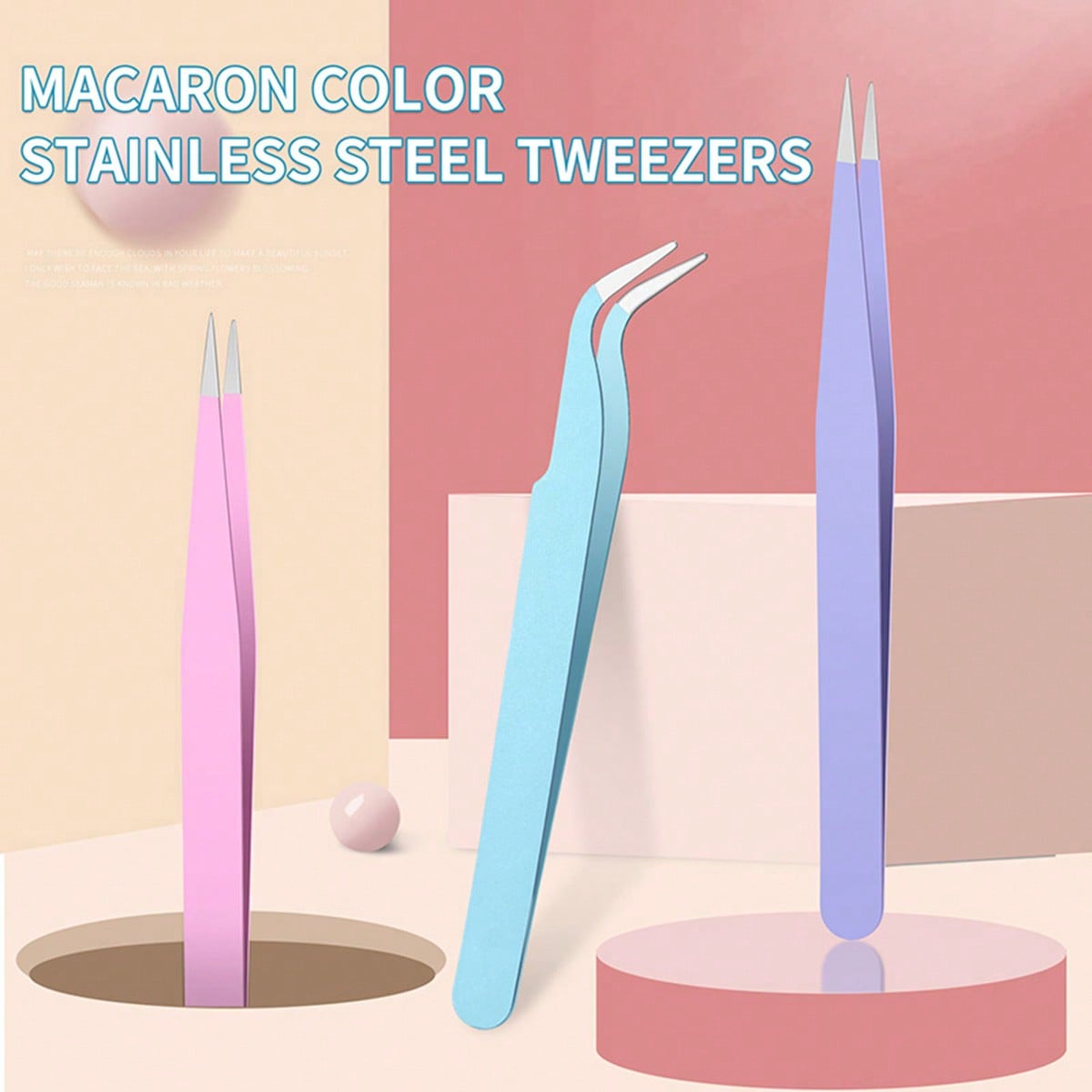 LUSLUKING Nail Art Tweezers Se - Art Crafting บทวิจารณ์และราคา