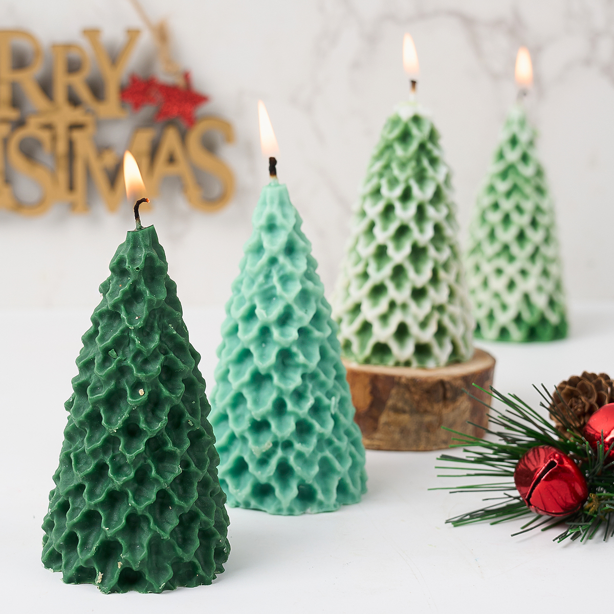 3D Christmas Tree Silicone Can - Art And Craft Xmas Tree บทวิจารณ์และราคา
