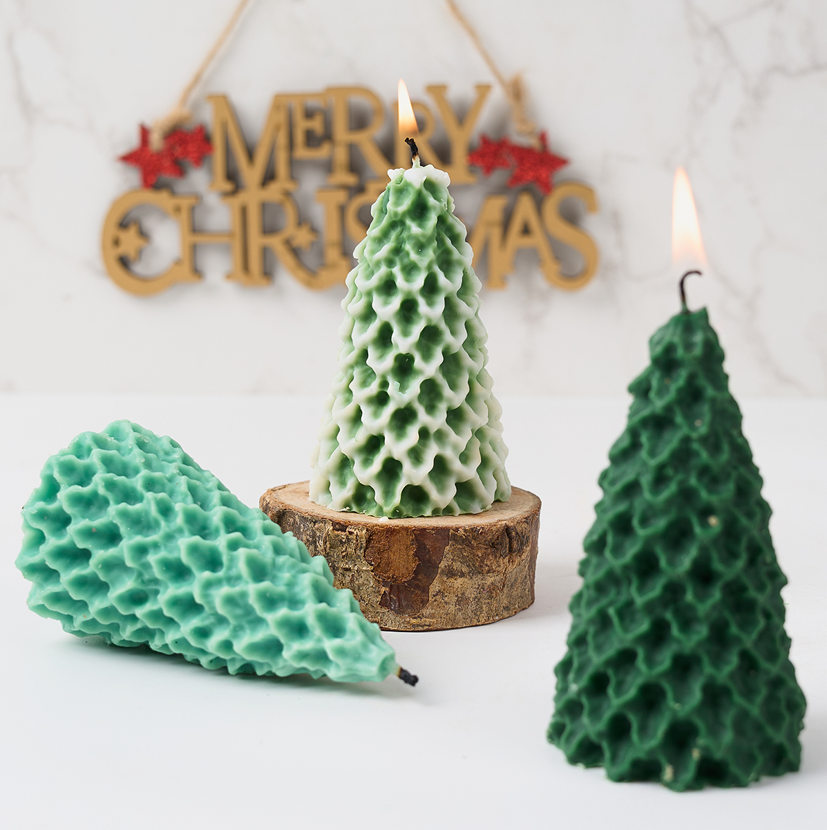 3D Christmas Tree Silicone Can - Art And Craft Xmas Tree บทวิจารณ์และราคา