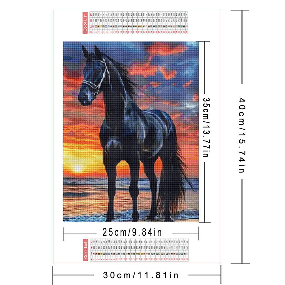 AZQSD Diamond Painting Kits Ho - Art Craft Horse บทวิจารณ์และราคา