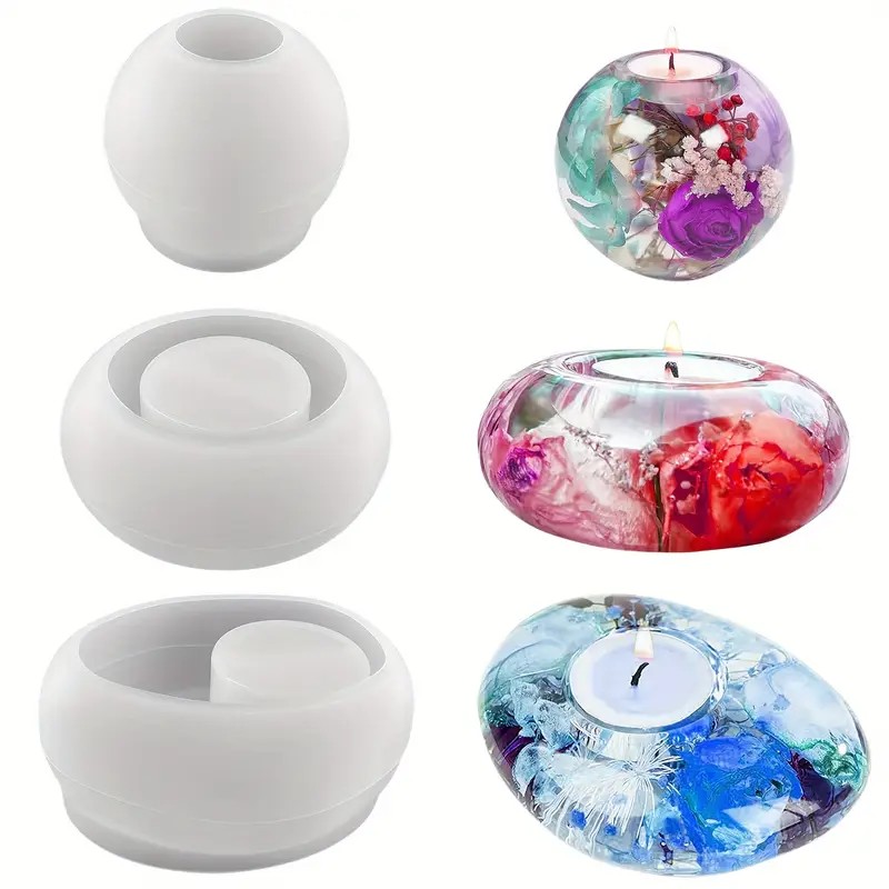 Tealight Candle Holder Resin S - Art Craft Things บทวิจารณ์และราคา
