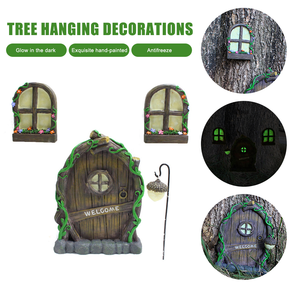 3pcs Tree Sculpture Garden Gno - Art Craft Christmas Tree บทวิจารณ์และราคา