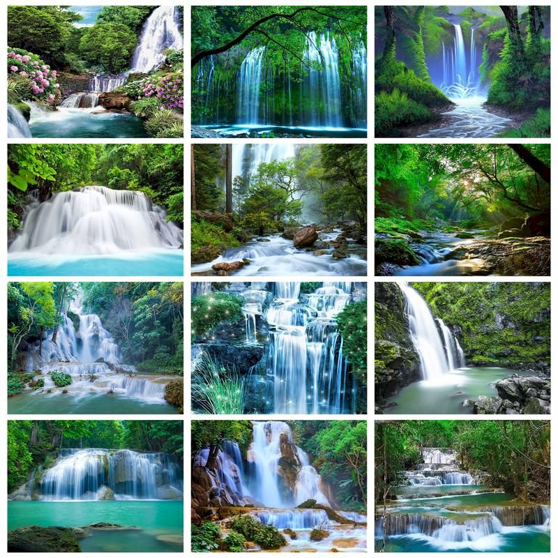 GATYZTORY 40x50cm Painting By  - Art Craft Gifts For Adults บทวิจารณ์และราคา
