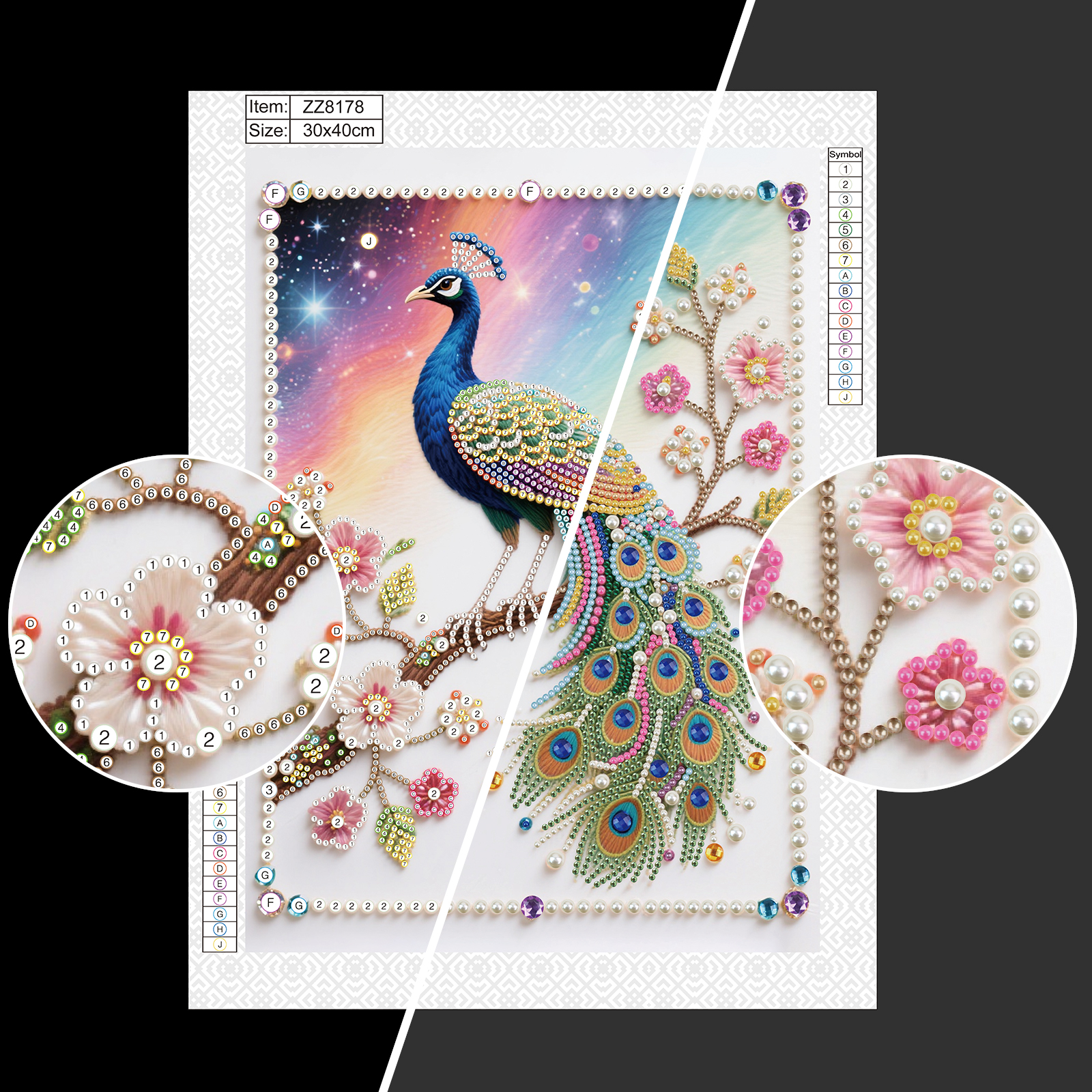 DIY Pearl Diamond Art Painting - Art Craft Gifts For Adults บทวิจารณ์และราคา