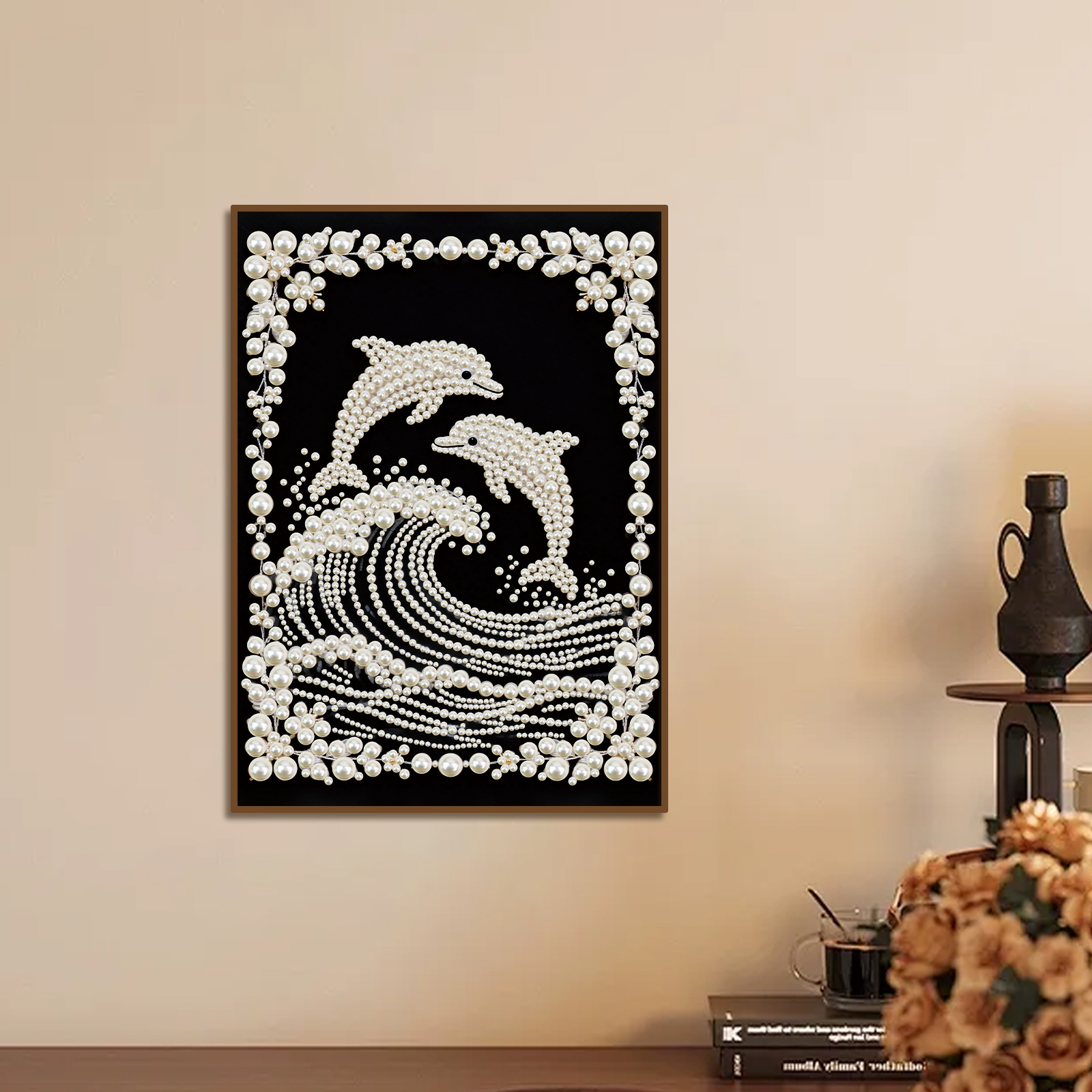 DIY Pearl Diamond Art Painting - Art Craft Gifts For Adults บทวิจารณ์และราคา