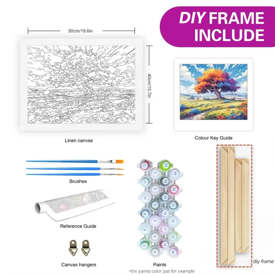 RUOPOTY Painting By Number For - Art And Craft Jungle บทวิจารณ์และราคา