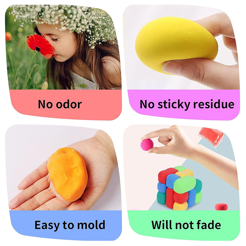 12/24/36 pcs Colorful Super Li - Air Dry Clay บทวิจารณ์และราคา