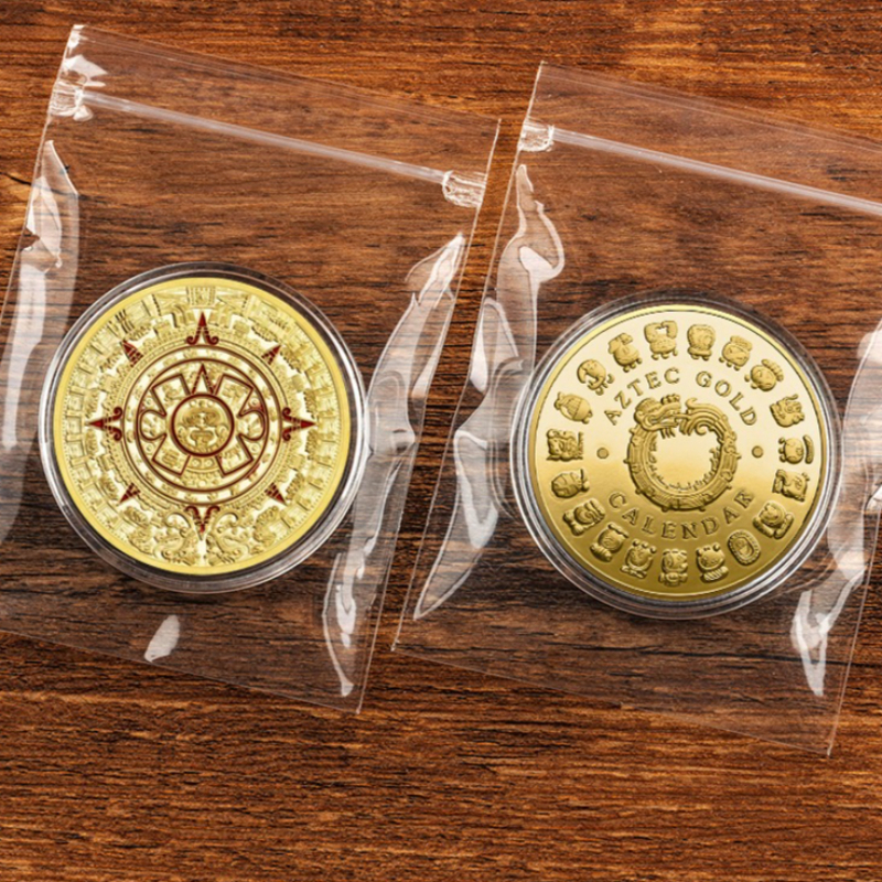 Gold Plated Mayan Aztec Calend - Letter S Art Craft บทวิจารณ์และราคา