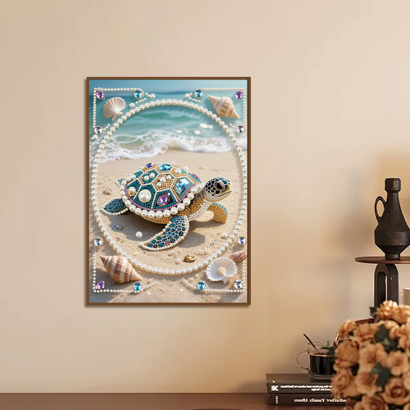 DIY Pearl Diamond Art Painting - Art Craft Gifts For Adults บทวิจารณ์และราคา