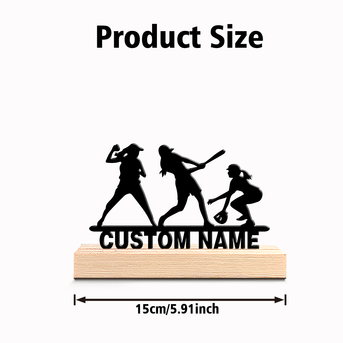 1pc Abstract baseball girl Cus - Art Crafting บทวิจารณ์และราคา