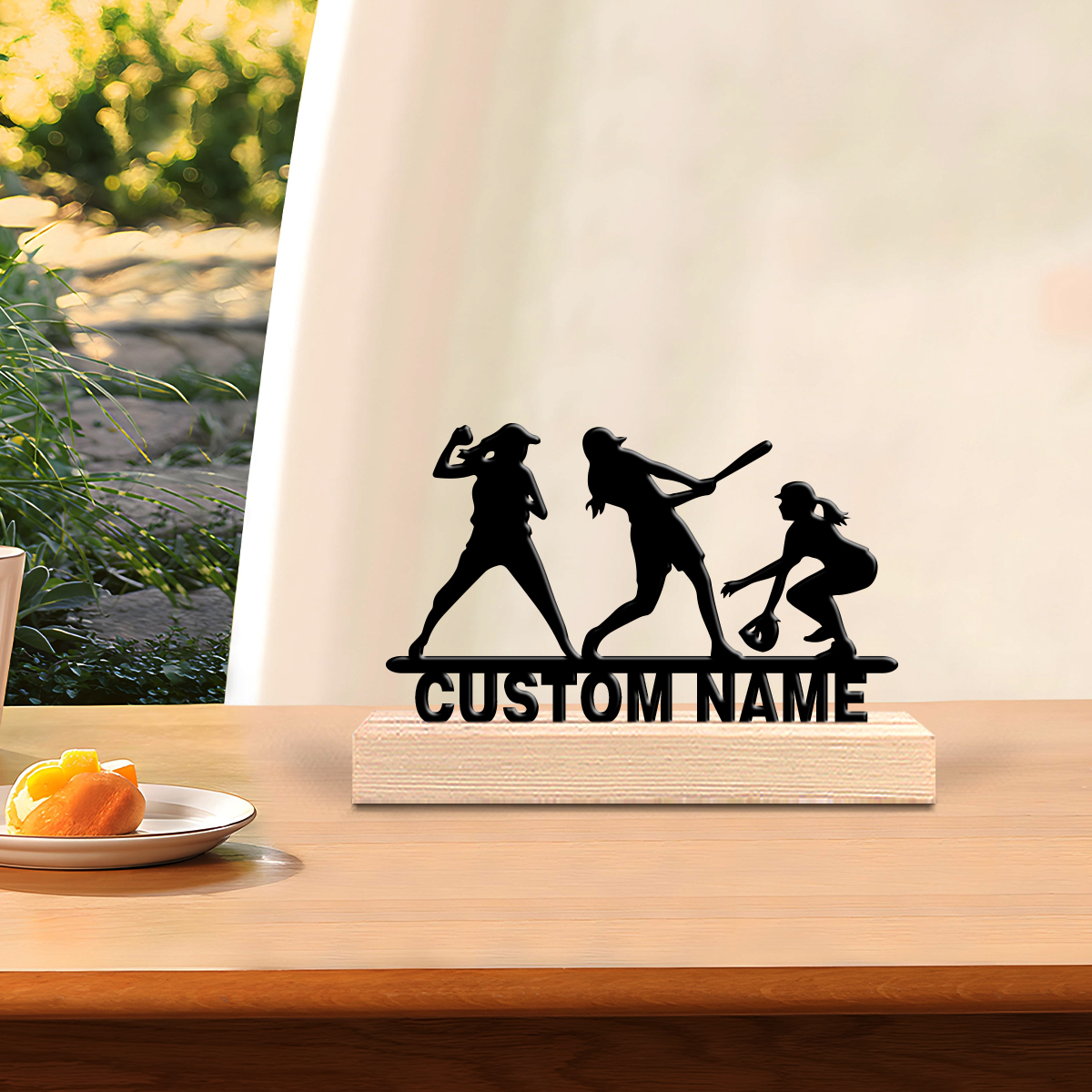 1pc Abstract baseball girl Cus - Art Crafting บทวิจารณ์และราคา