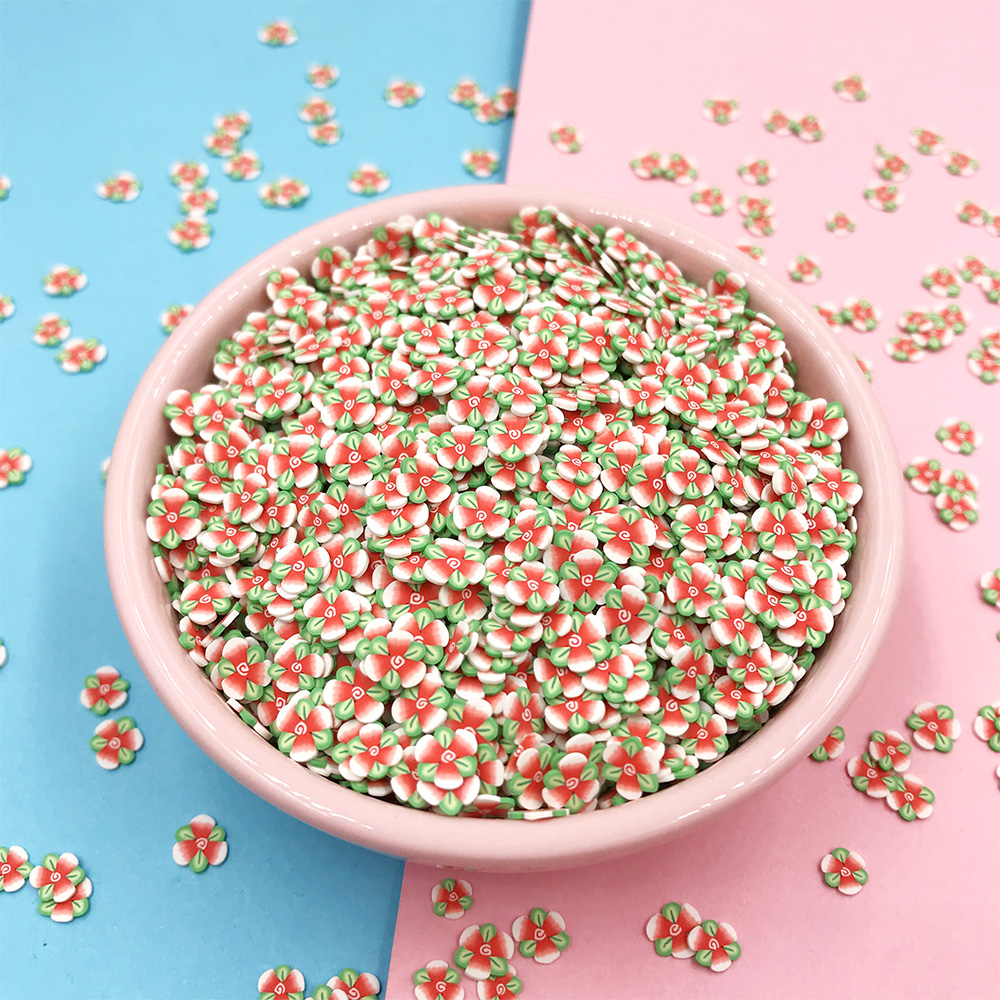100g/lot Hot Clay Flower Slice - Art Craft Flower Making บทวิจารณ์และราคา