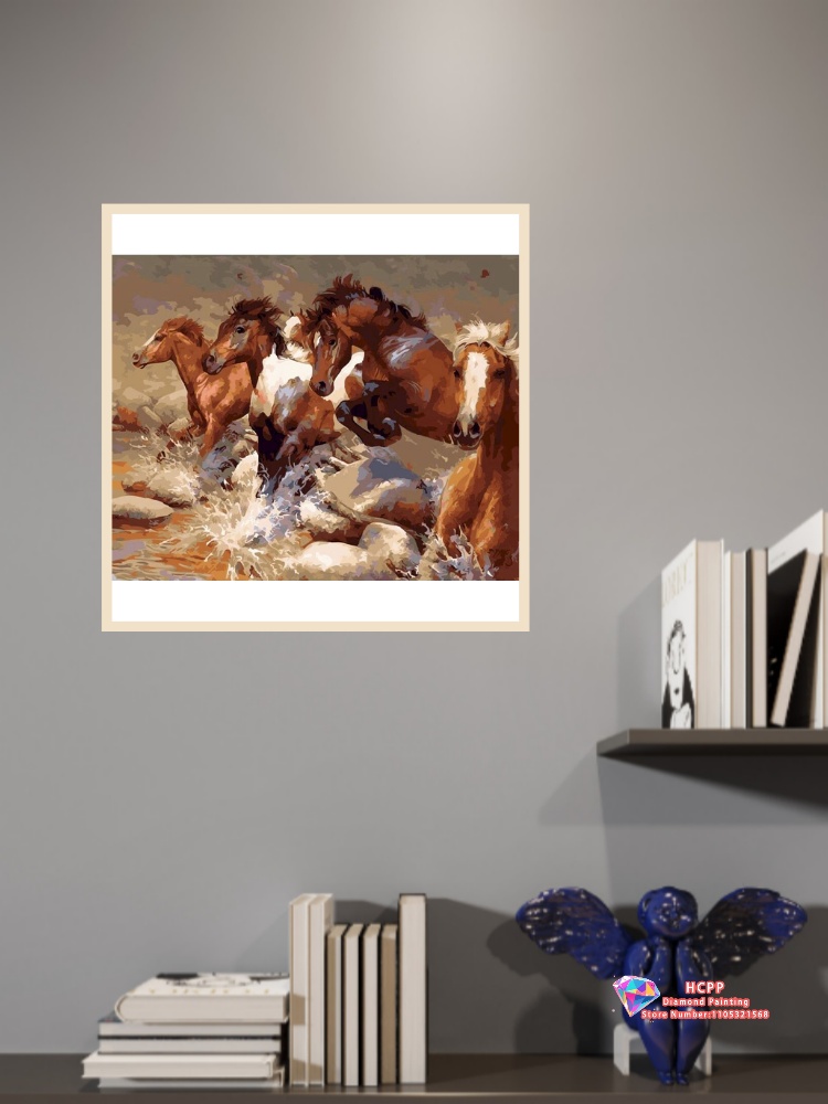 Horse Animal Diamond Painting  - Art Craft Horse บทวิจารณ์และราคา