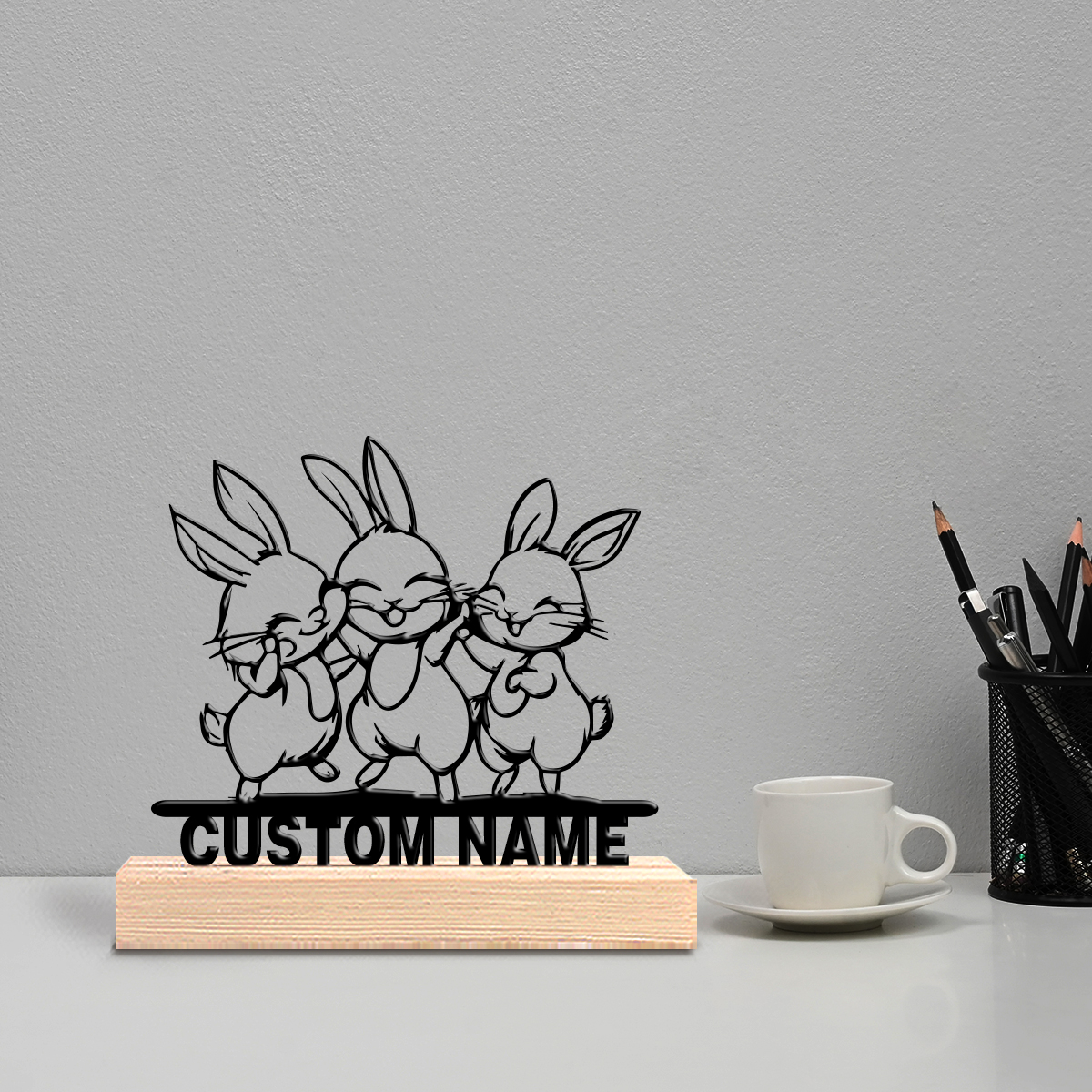 1pc Modern Rabbit Customized T - Art Crafting บทวิจารณ์และราคา