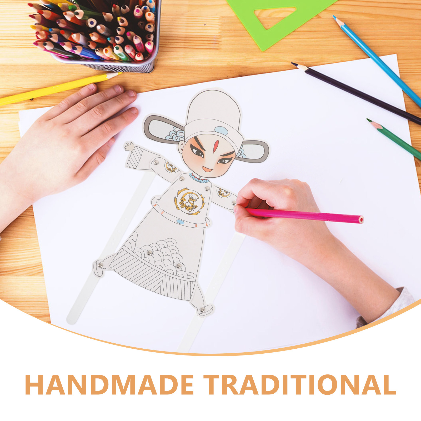 8Pcs Traditional Chinese Shado - Art Craft Education บทวิจารณ์และราคา