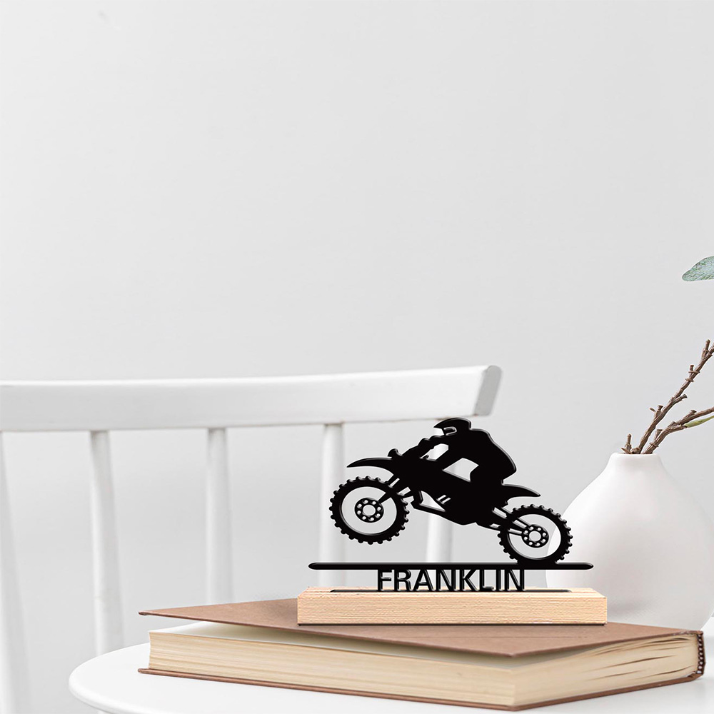 1pc Abstract Motorbike jumping - Art Crafting บทวิจารณ์และราคา